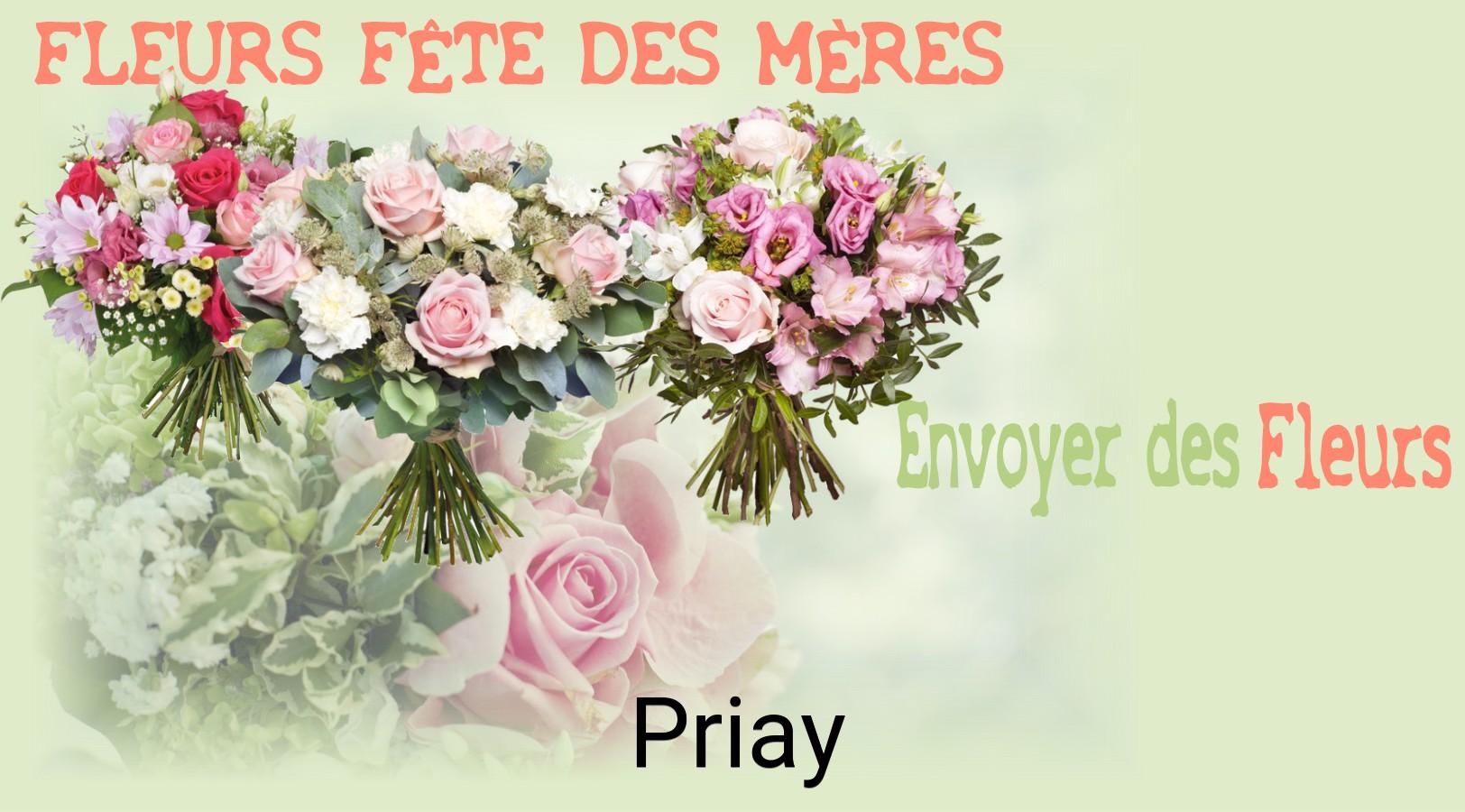 Bouquet de Fête des Mères livré à Priay